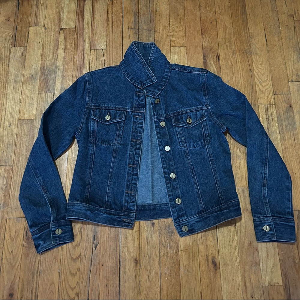 Jones New York Classic Blue Denim Jacket
